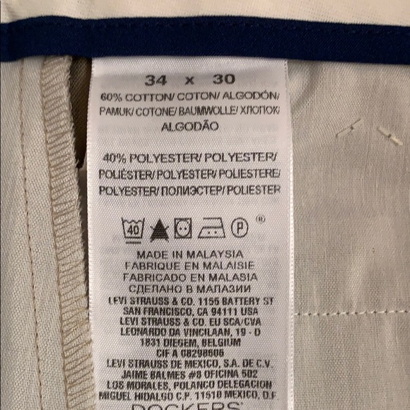 Dockers Men’s Easy Khaki Classic Fit 34x30 - Picture 7 of 7